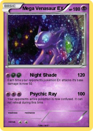 Pokemon Mega Venasaur EX