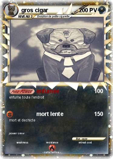 Pokemon gros cigar