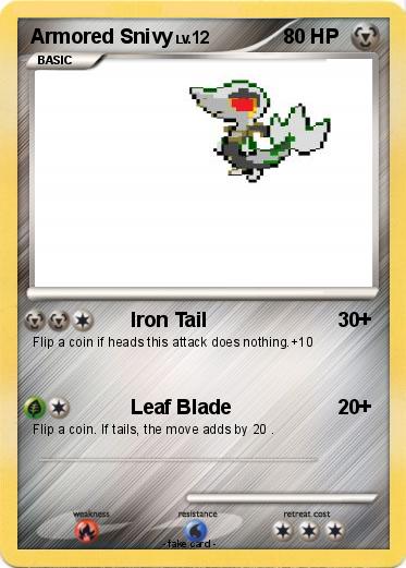 Pokemon Armored Snivy