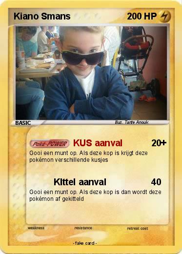 Pokemon Kiano Smans