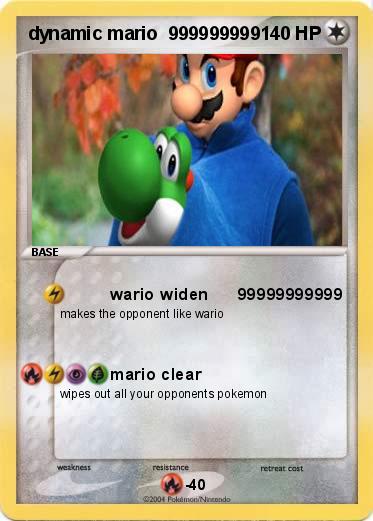 Pokemon dynamic mario  999999999