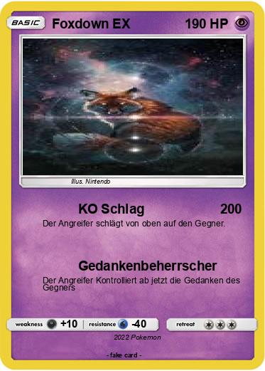 Pokemon Foxdown EX