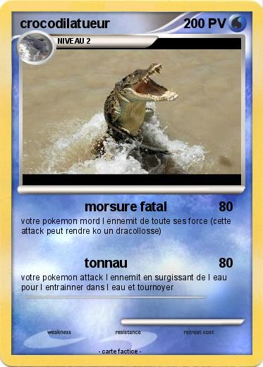 Pokemon crocodilatueur