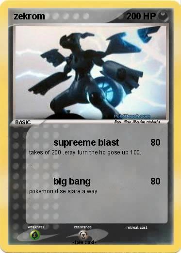 Pokemon zekrom