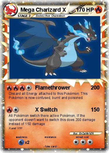 Pokemon Mega Charizard X