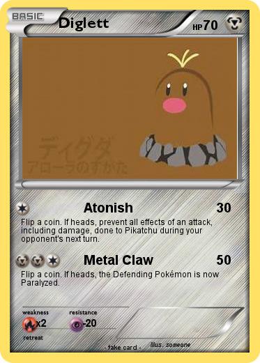 Pokemon Diglett