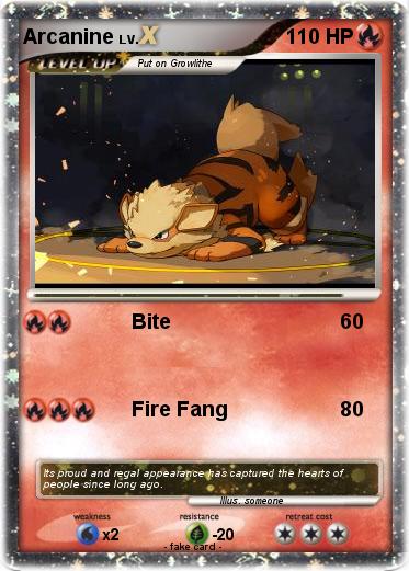 Pokemon Arcanine