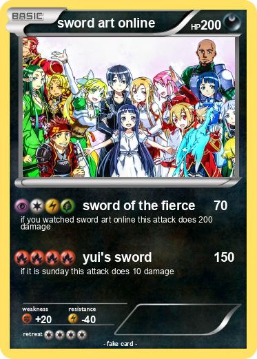 Pokemon sword art online