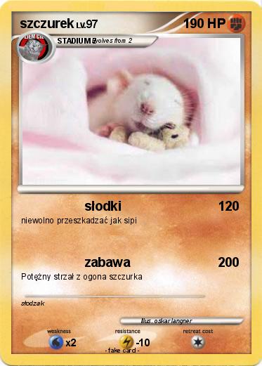 Pokemon szczurek