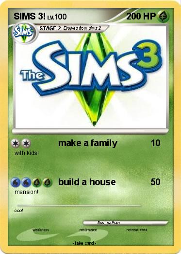 Pokemon SIMS 3!