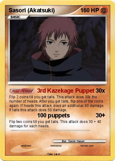 Pokemon Sasori (Akatsuki)