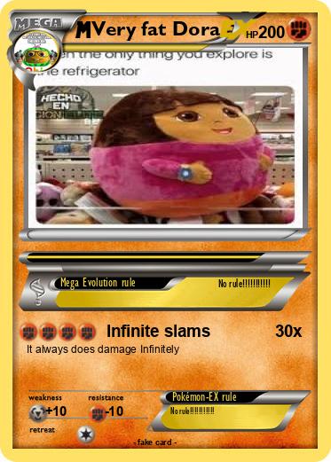 Pokemon Very fat Dora