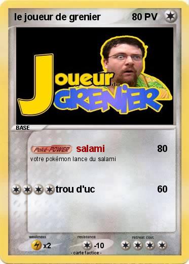 Pokemon le joueur de grenier