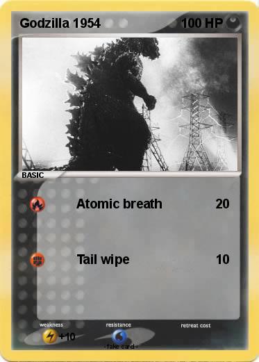 Pokemon Godzilla 1954