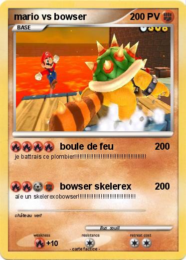 Pokemon mario vs bowser