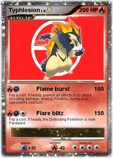 Pokemon Typhlosion