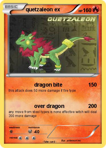 Pokemon quetzaleon ex