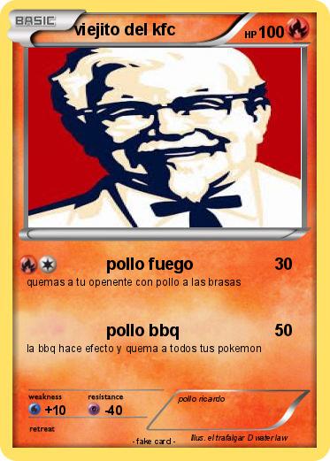 Pokemon viejito del kfc