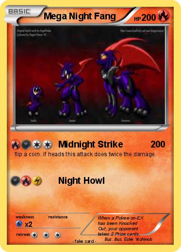 Pokemon Mega Night Fang