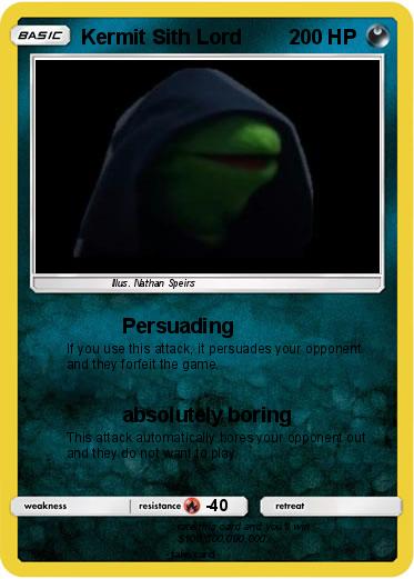 Pokemon Kermit Sith Lord
