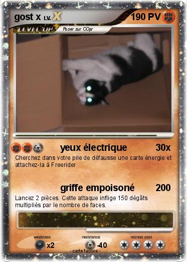 Pokemon gost x