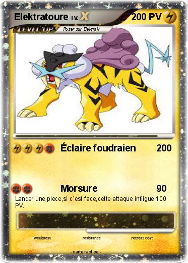 Pokemon Elektratoure