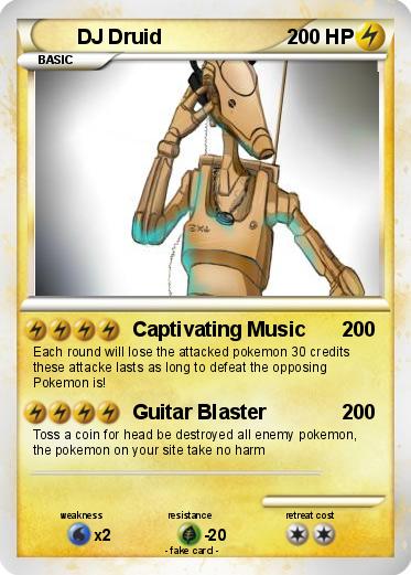 Pokemon DJ Druid