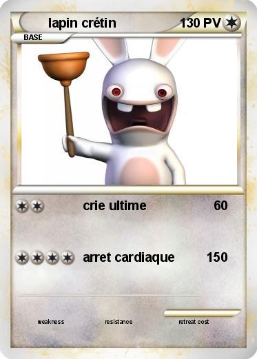 Pokemon lapin crétin