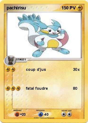 Pokemon pachirisu