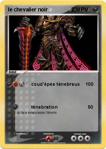 Pokemon le chevalier noir                2