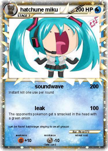 Pokemon hatchune miku