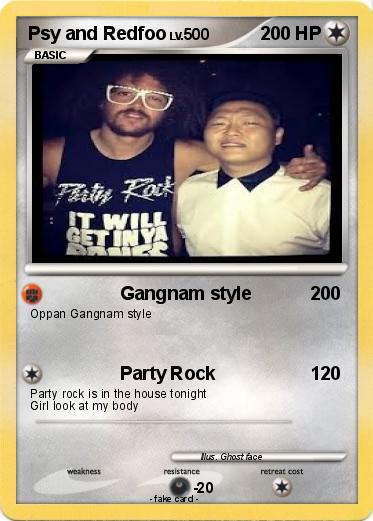 Pokemon Psy and Redfoo