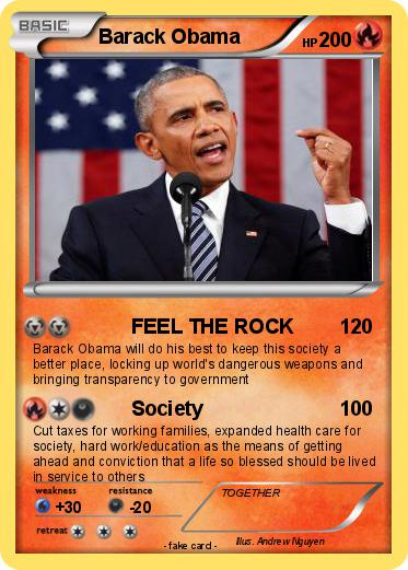 Pokemon Barack Obama