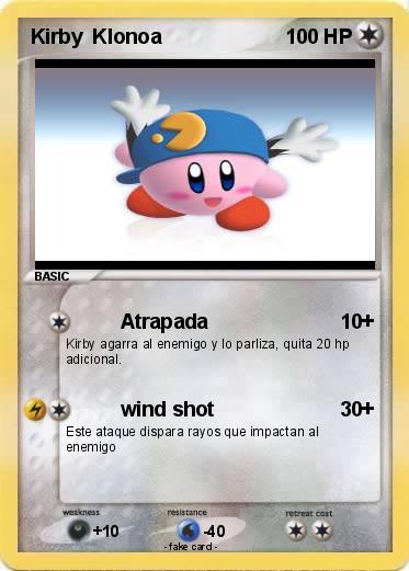 Pokemon Kirby  Klonoa