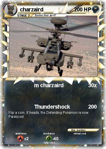 Pokemon charzaird