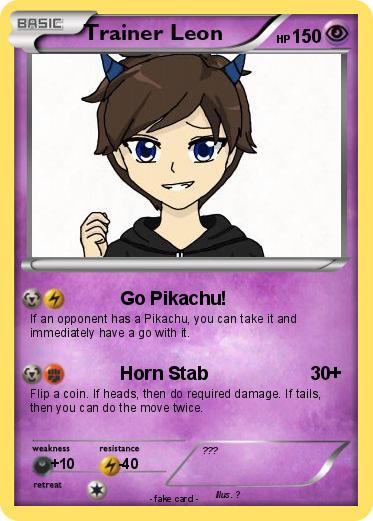 Pokemon Trainer Leon
