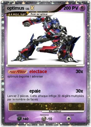 Pokemon optimus