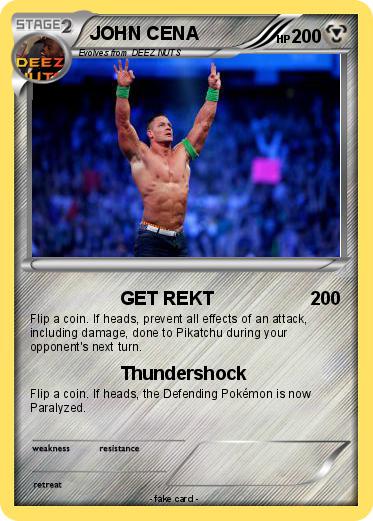 Pokemon JOHN CENA