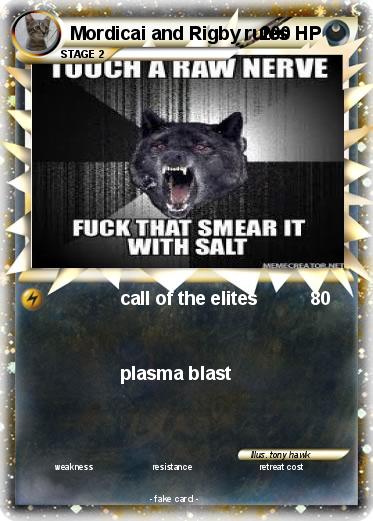 Pokemon Mordicai and Rigby rules