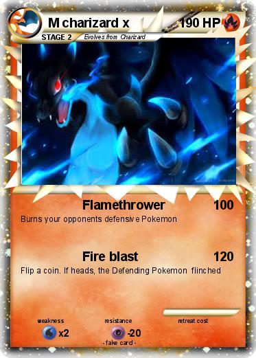Pokemon M charizard x