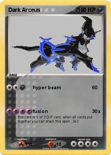 Pokemon Dark Arceus