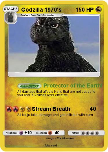 Pokemon Godzilla 1970's