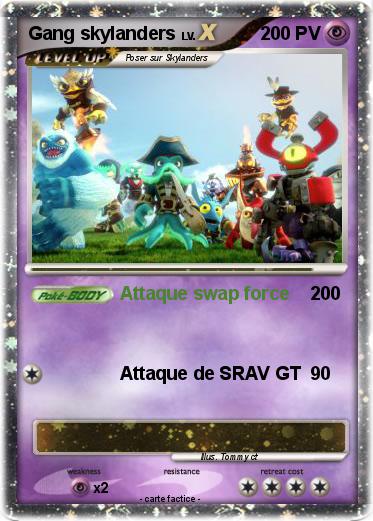 Pokemon Gang skylanders