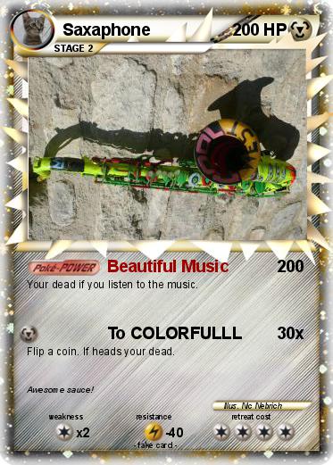 Pokemon Saxaphone