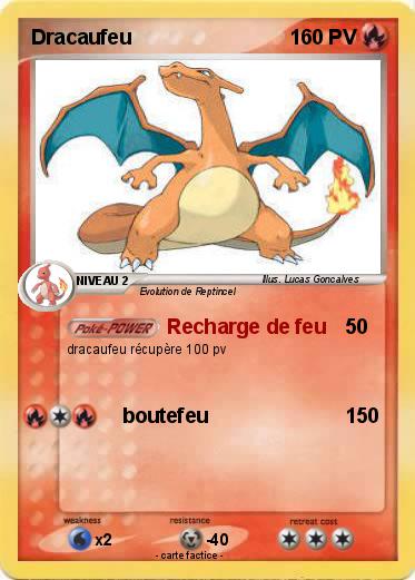 Pokemon Dracaufeu