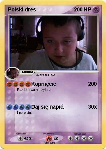 Pokemon Polski dres