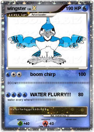 Pokemon wingster