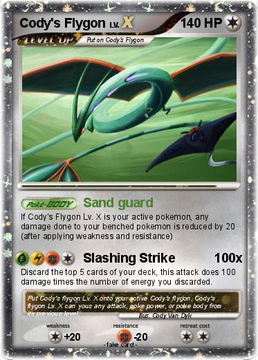 Pokemon Cody's Flygon