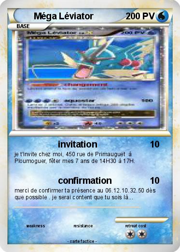 Pokemon Méga Léviator