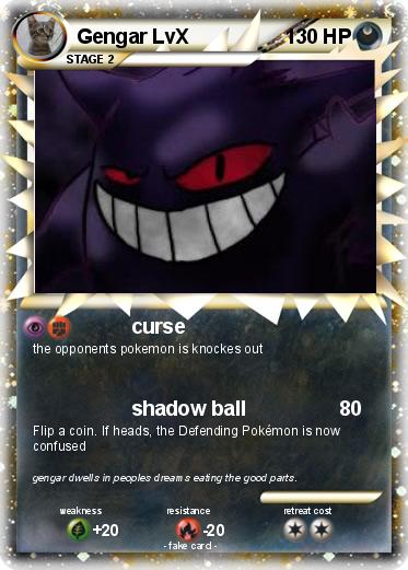 Pokemon Gengar LvX